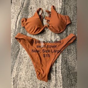 3 piece swimwear